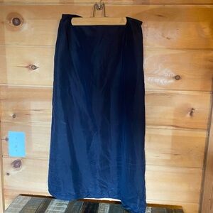 Vintage Talbots Elegant Navy Skirt
